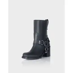 STIVALI - Bota Biker Camil Rockland Cuero Negro