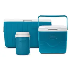 COLEMAN - Set de Neveras Portátiles Chiller 3Pcs