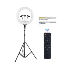 GENERICO - ARO DE LUZ 45CM LED + TRIPODE 220mts + CONTROL