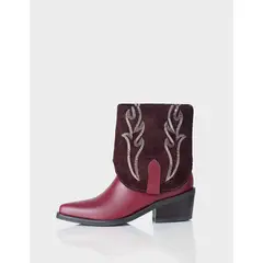 STIVALI - Bota Texana Dunkan Cherry