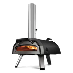 OONI - Horno portátil para pizza a leña carbón con puerta de vidrio - Karu 12G