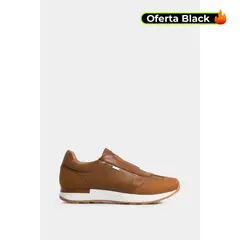 VELEZ - Vélez Mocasines Zipa De Cuero Para Mujer Detalles Millaré Miel