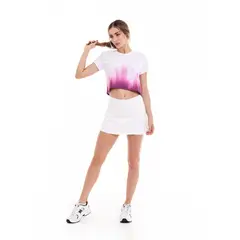 BELIFE - Camiseta deportiva rosada para mujer