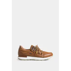 VELEZ - Vélez Zapatos Cordón Napoles 2.0 Cuero Mujer Punteras Contraste Miel