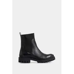 VELEZ - Vélez Botines Caltha 2.0 De Cuero Para Mujer Tractorados Negro