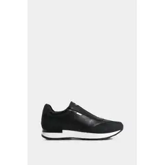 VELEZ - Vélez Mocasines Zipa De Cuero Para Mujer Detalles Millaré Negro