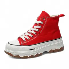 GENERICO - Tenis Zapatillas Para Mujer RunStar Alto Importado Rojo