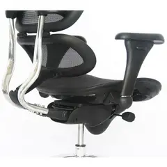 MUEBLESYA - Silla de Oficina Gerencial Ergonómica Dubai Negra Giratoria