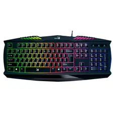 GENIUS - Teclado gamer k-220 Negro en Español