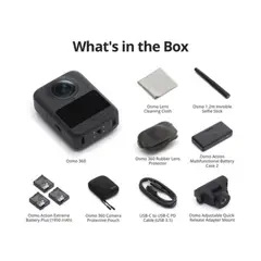 DJI - Cámara Osmo 360 Adventure Combo