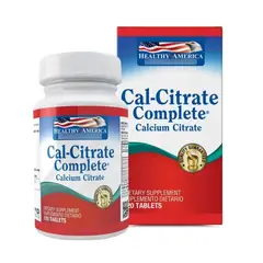 HEALTHY AMERICA - SUPLEMENTO CAL-CITRATE COMPLETE X 120 UNIDADES