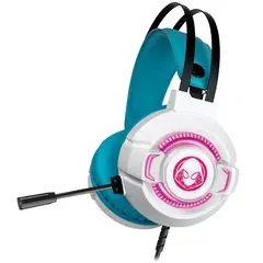 XTECH - Diadema Gamer Estéreo XTH-M565SG Edición Ghost Spider