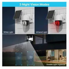 GENERICO - Cámara Con Señal 4G Con Panel Solar Energía Solar