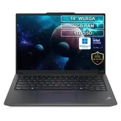 LENOVO - Portátil ThinkPad E14 Ultra 7 155H 32GB 1TB Win Pro