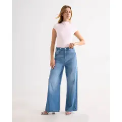 SEVEN SEVEN - Jean Para Mujer Wide-Leg Color Azul Marca #28160950