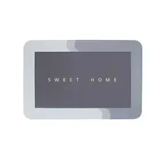 AMERICAN GENERICS - Alfombra Tapete Absorbente Antideslizante Para Baño Secado Rapido X 3