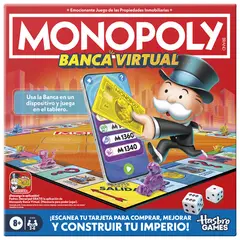 HASBRO GAMING - Juego De Mesa Monopoly Banca Virtual