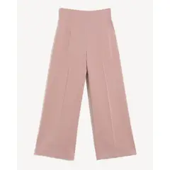 SEVEN SEVEN - Pantalón Culotte Con Cintura Estructurada Para Mujer Rosado