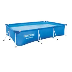 BESTWAY - Piscina Estructural 56412 3.00m x 2.01m x 66cm + Filtro