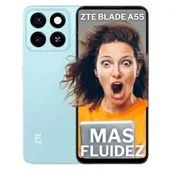 ZTE - Celular BLADE A55 128GB4GB - Azul