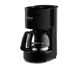 IMUSA - Cafetera 6 Tazas Café City Negro