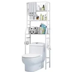AMERICAN GENERICS - Organizador Para Baño Estante De Almacenamiento Blanco