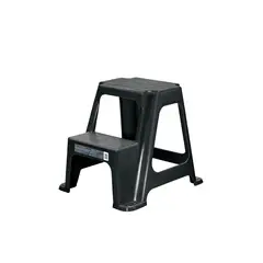 TRUPER - Escalera Silla 2 Peldaños 34x36x36cm Capacidad 136 Kg