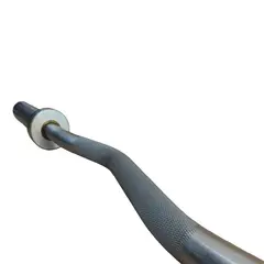 GENERICO - Barra Olímpica Curva 15 lb Diseño Ergonómico para Curl de Bíceps, Agarre Cómodo y Entrenamiento Seguro