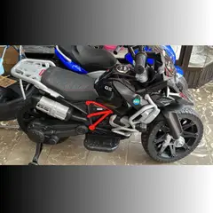 BEBESUNITA - Moto Eléctrica Para Niños 12V Con Luces Led Llanta de Goma