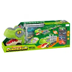 MARKET TOYS - Camión Garaje Con Forma De Dinosaurio