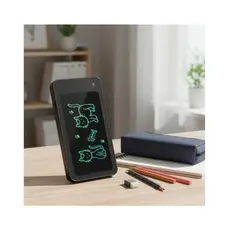 GENERICO - Cartuchera Con Pantalla Lcd Para Dibujo negro