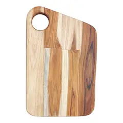 GENERICO - Tabla multipropósito en madera Teca 30x20 cm