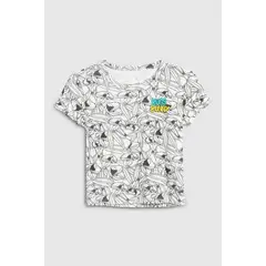 KOAJ - Camiseta de Bugs Bunny crema clara con manga corta Niña