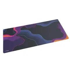 TRUST - Mouse Pad XXL Antideslizante diseño abstracto Azul - Purpura