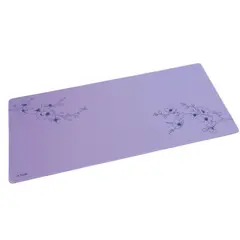 TRUST - Mouse Pad XXL Antideslizante diseño Violeta Floral