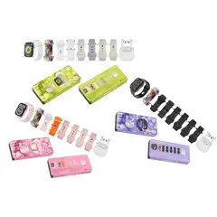 SHUNGA - Reloj Inteligente K27 Mini + Audífonos + Correas Intercambiables