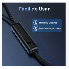 GENERICO - Audífonos Alámbricos Tipo C AUT124 1hora