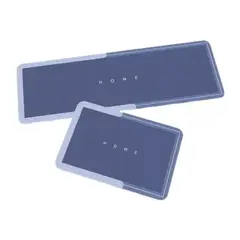 GENERICO - Tapete Alfombra Cocina Absorbente Y Antideslizante Azul