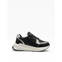 CALZADO BONT - Tenis CUERO Mujer Deportivo Negro Bont Baru