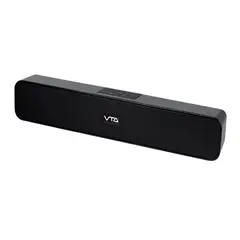 VTA PLUS - Barra de Sonido VTA-82701 Bluetooth Recargable 10W Negro