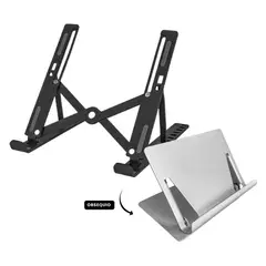 INNOVA - Soporte Ergonómico Plegable Innovo+ Con Soporte Extra En Aluminio 2x1