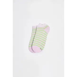 KOAJ - Medias tobilleras a rayas unicolores con contrastes Mujer