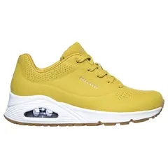 SKECHERS - Tenis Mujer Uno Stand On Air - Amarillo - Blanco