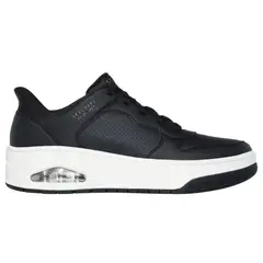 SKECHERS - Tenis Hombre Uno Court Acacia - Negro - Blanco
