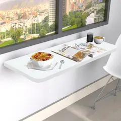 GENERICO - MESON PLEGABLE BLANCO