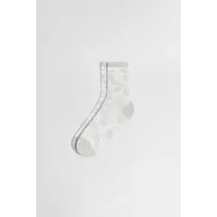 KOAJ - Medias unicolores largas con diseños de playa Mujer