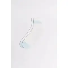 KOAJ - Medias cortas cremas claras con rayas en contraste Mujer