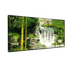 GENERICO - Cuadro 140x80cm sin Marco Imagen Digital vinilo adhesivo en MDF 55mm