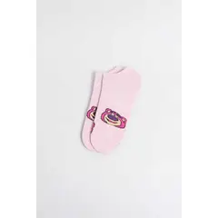 KOAJ - Medias rosadas tobilleras en algodón de Toy Story Mujer