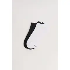 KOAJ - Paquete X3 de medias unicolores tobilleras Hombre